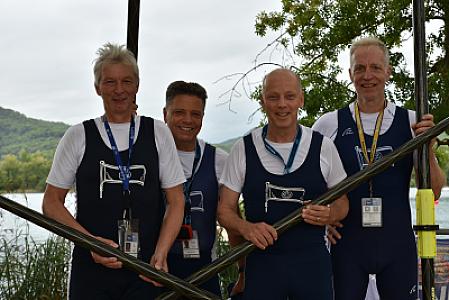 Siegburger Ruderverein bei der World Rowing Masters Regatta 2025