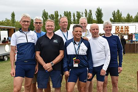 Siegburger Ruderverein bei der World Rowing Masters Regatta 2025
