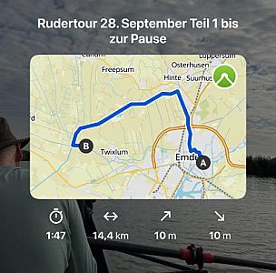 Anfängerwanderfahrt im schönen Emden